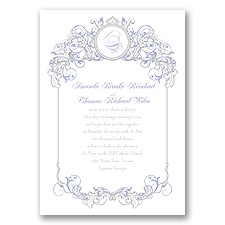 Fairy Tale Filigree Invitation - Jasmine