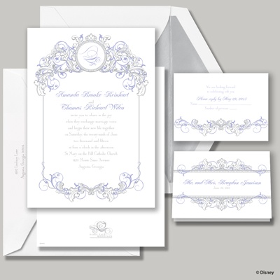 Fairy Tale Filigree Invitation - Jasmine