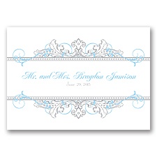 Fairy Tale Filigree Note Card and Envelope