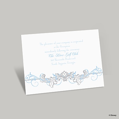 Fairy Tale Filigree Reception Card