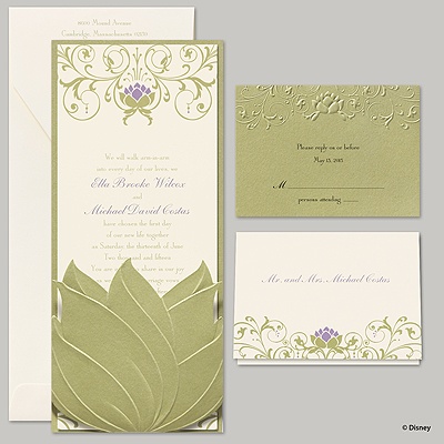 Water Lily Invitation - Tiana