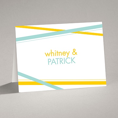 Diamond Delight - Aqua - Note Card and Envelope