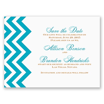 Southwest Flair - Save the Date Card