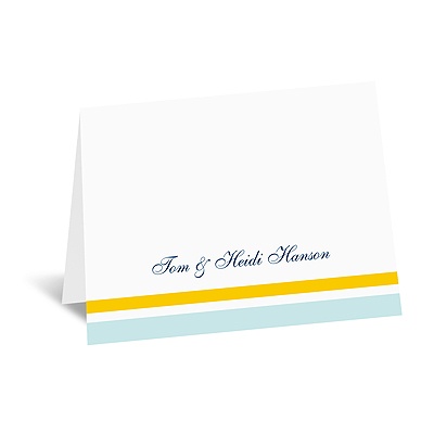 Loving Las Vegas - Thank You Card and Envelope