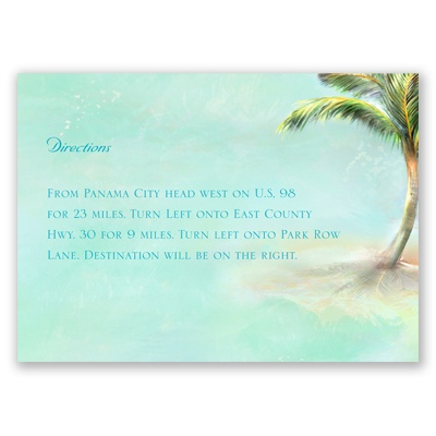 Palm Tree - Map Card