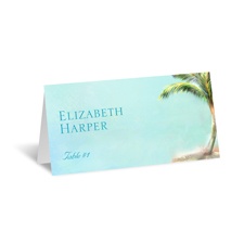 Palm Tree - Escort Card