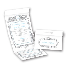 Posh Frame - Seal and Send Invitation
