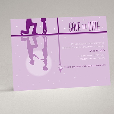 Reflection - Grapevine - Save the Date Card