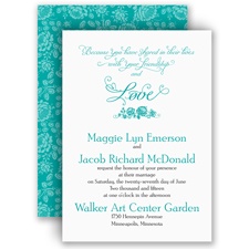 Love in Bloom - Invitation