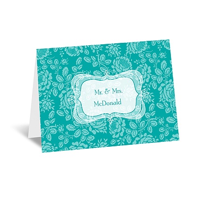 Love in Bloom - Thank You Card and Envelope