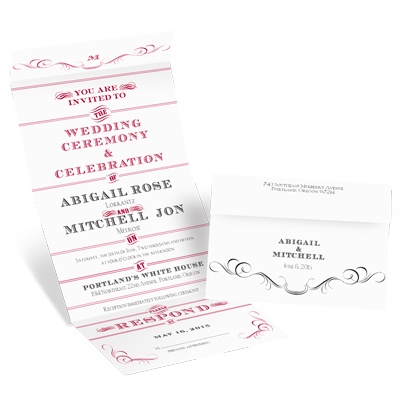 Bold Poster - Seal and Send Invitation