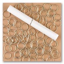 Silver Scroll Rings