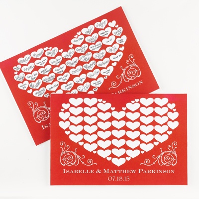 Loving Hearts - Guest Signature Poster