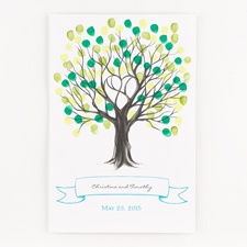 Thumbprint Tree - Guest Signature Poster