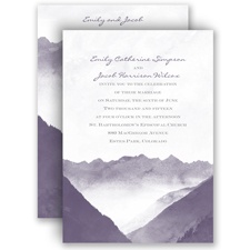 Mountain Mist - Invitation