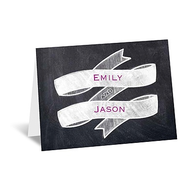 Old School - Thank You Card and Envelope