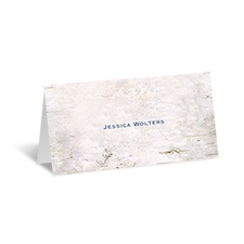 Carved in Love - Place Card