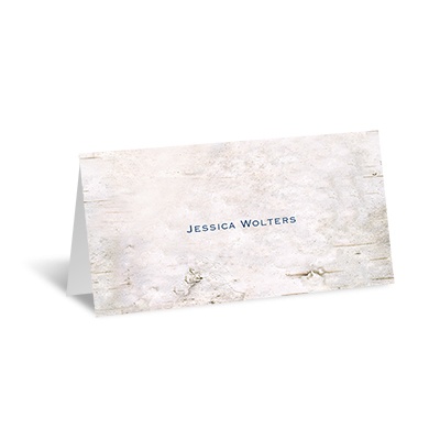 Carved in Love - Place Card
