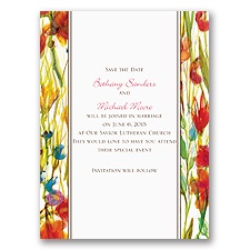 Sweet Meadow - Save the Date Card