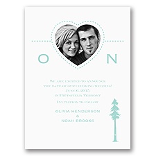 Majestic Love - Save the Date Card