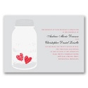Jar of Hearts - Gray - Invitation