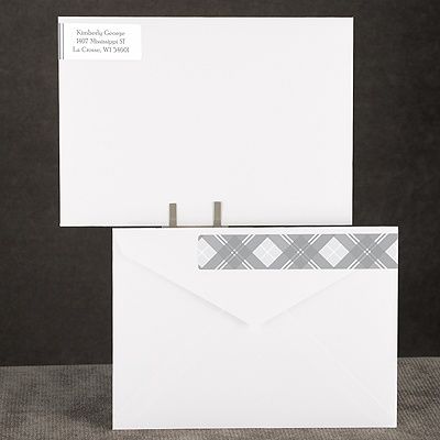 Highland Plaid - Address Label