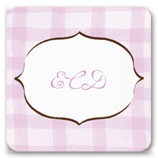 Gingham Lanterns - Jumbo Seal