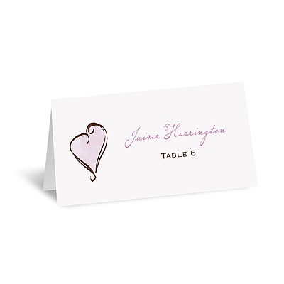 Gingham Lanterns - Escort Card