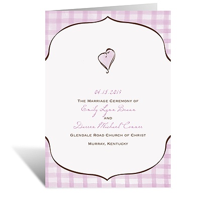Gingham Lanterns - Program