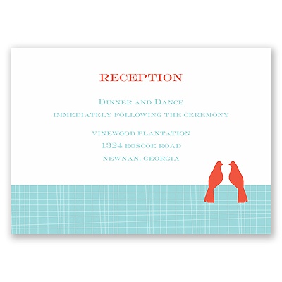 Devotion - Reception Card