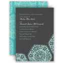 Rustic Brooch - Invitation