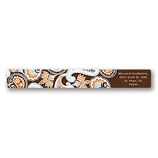 Vintage Paisley - Address Label