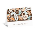 Vintage Paisley - Thank You Card and Envelope
