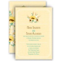 Country Sunflowers - Honey - Invitation