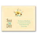 Country Sunflowers - Honey - Save the Date Card