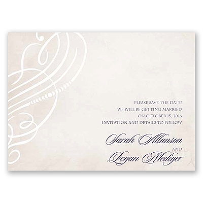 Legacy of Love - Save the Date Card