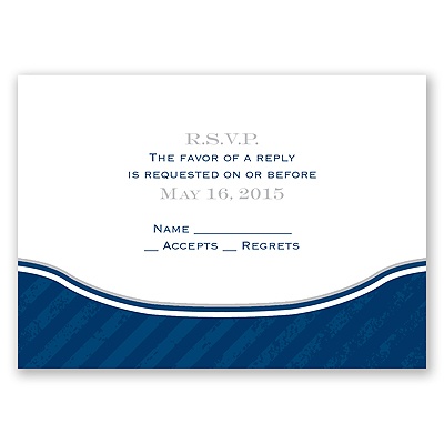 Vintage Nautical - Response Card and Envelope