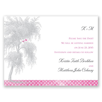 Expression of Love - Save the Date Card