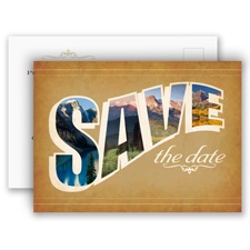 Sierra Splendor - Save the Date Postcard