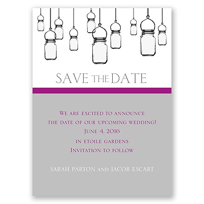 Illumination - Save the Date Card