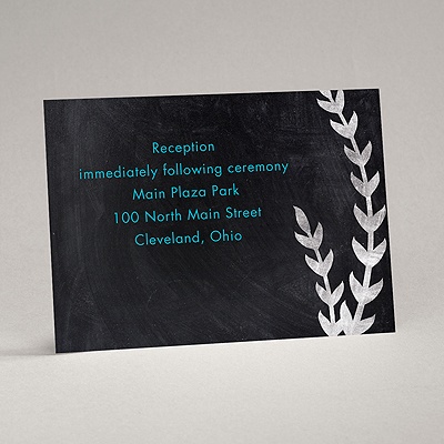 Chalk it Up - Reception Card