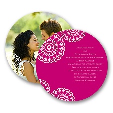 Floral Medallions - Invitation