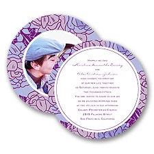 Petal Power - Grapevine - Invitation