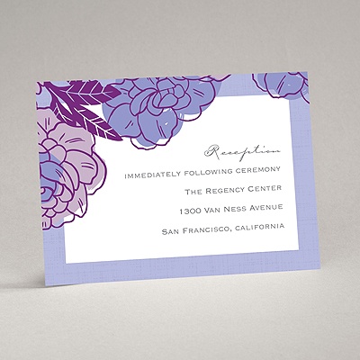 Petal Power - Grapevine - Reception Card