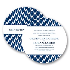 Ikat Style - Invitation