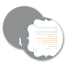 Dotted Crest - Invitation