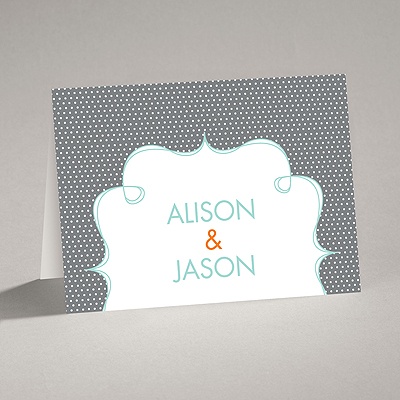Dotted Crest - Note Card and Envelope