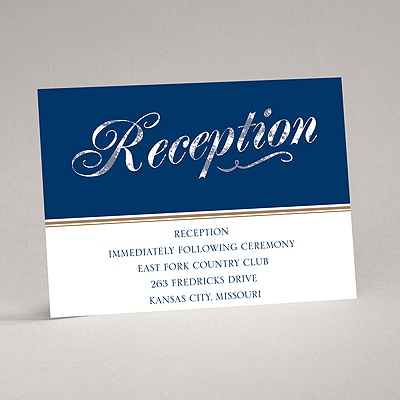 We Do - Reception Card