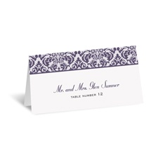 Damask Borders - Escort Card