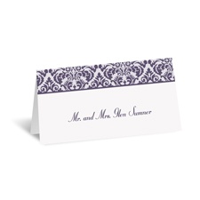 Damask Borders - Place Card